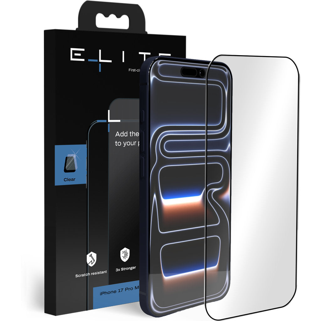 ELITE Clear screenprotector – iPhone 18 Pro Max / 17 Pro Max / 16 Pro Max