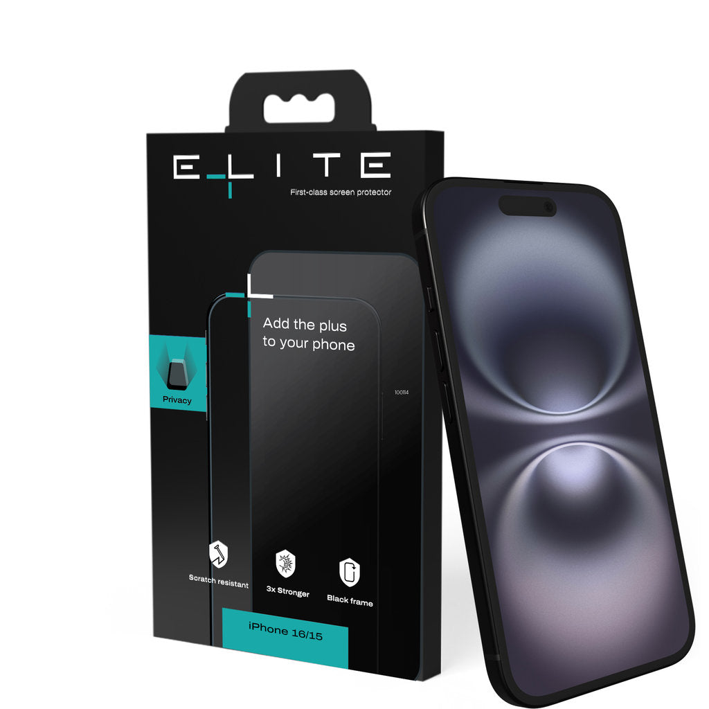 ELITE Privacy screenprotector – iPhone 16 / 15 (4)