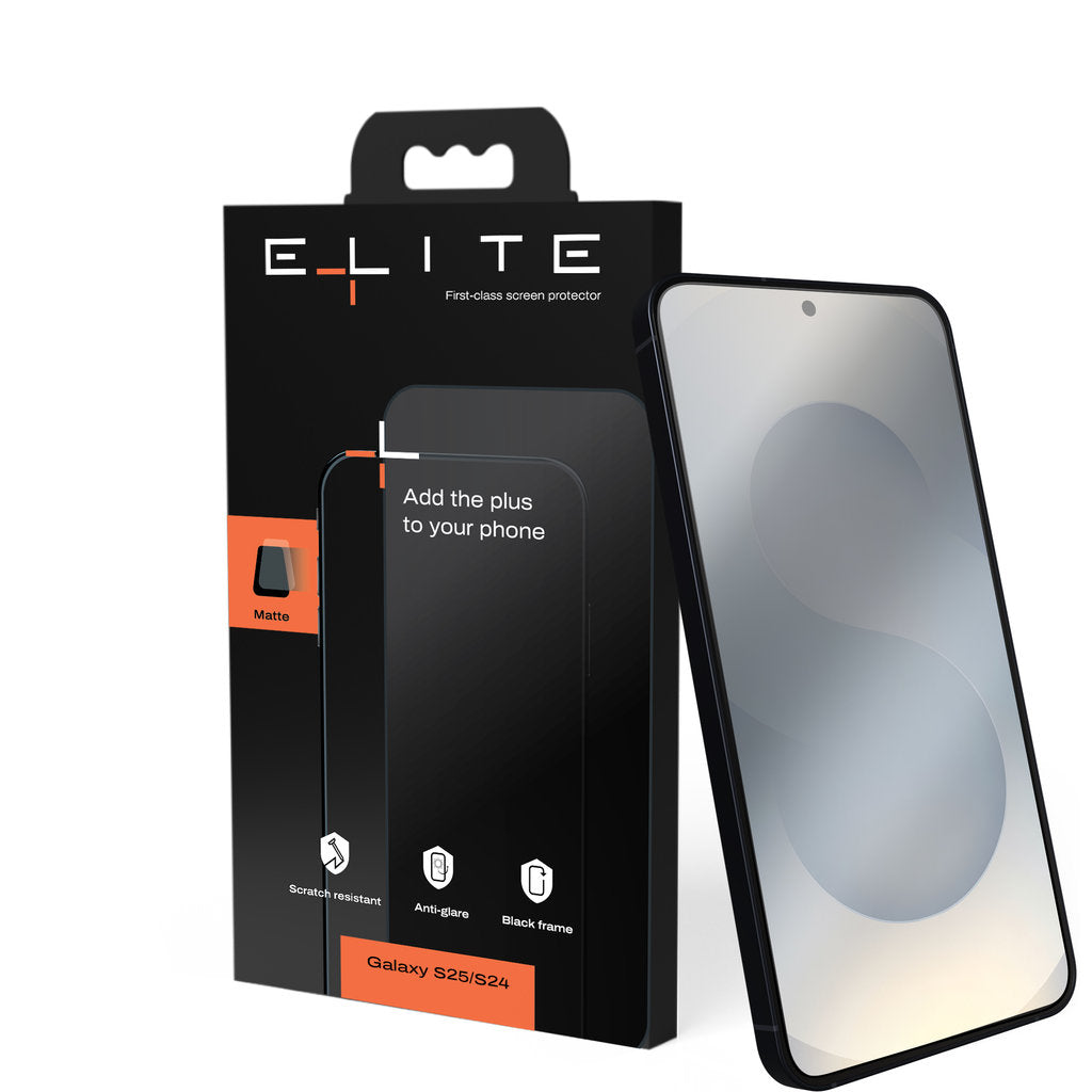 ELITE Matte screenprotector – Galaxy S25 / S24 (4)