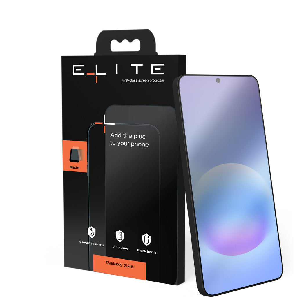 ELITE Matte screenprotector – Galaxy S26 (4)