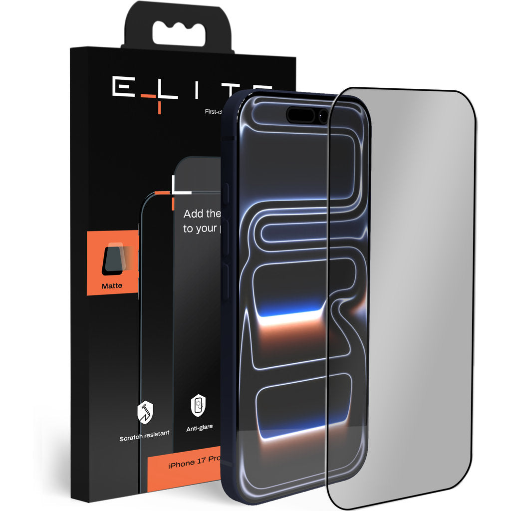ELITE Matte screenprotector – iPhone 17 Pro