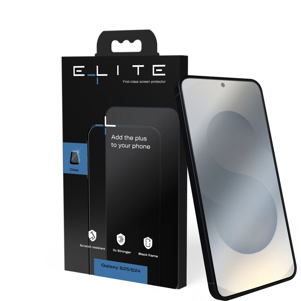 ELITE Clear screenprotector – Galaxy S25 / S24 (4)