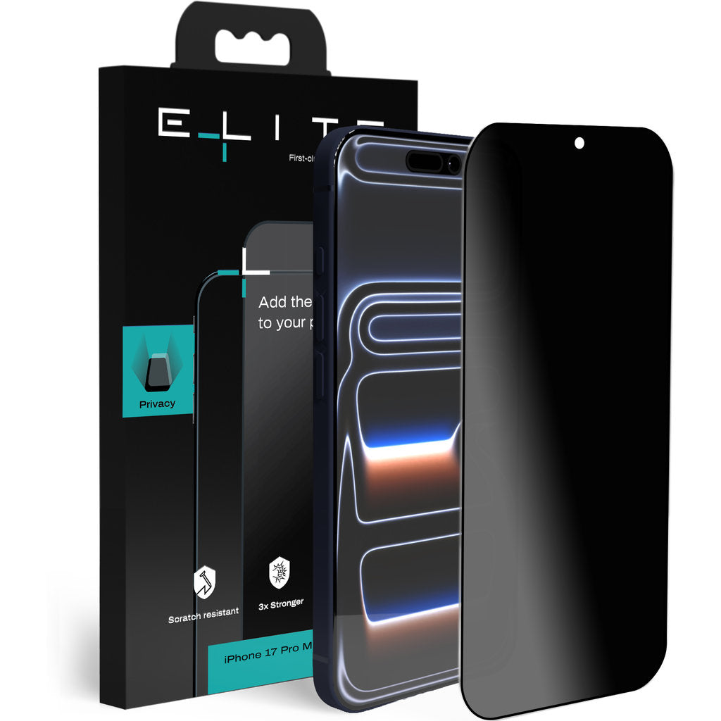 ELITE Privacy screenprotector – iPhone 17 Pro Max