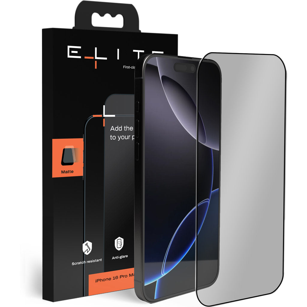 ELITE Matte Displayschutz – iPhone 16 Pro Max