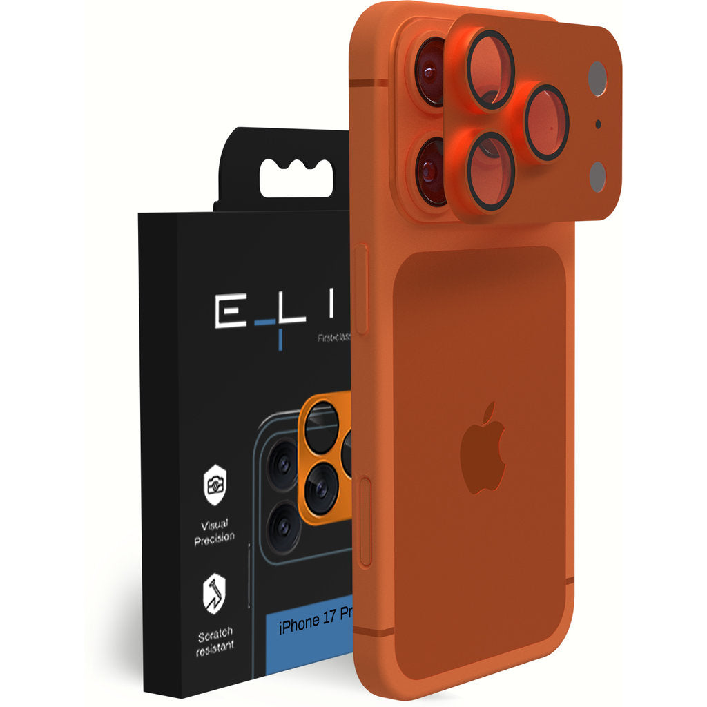 ELITE Camera frame protector – iPhone 17 Pro Max – Oranje