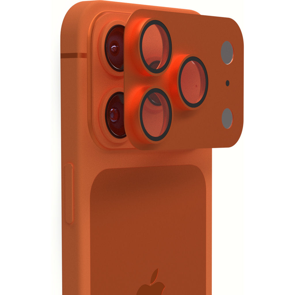 ELITE Camera frame protector – iPhone 17 Pro Max – Oranje (2)