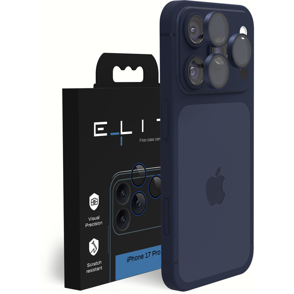 ELITE Camera lens protector – iPhone 17 Pro – Blauw