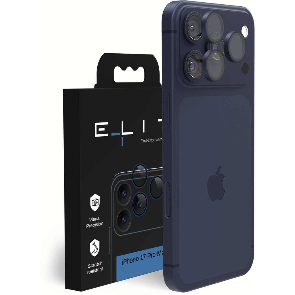 ELITE Camera lens protector – iPhone 17 Pro Max – Blauw