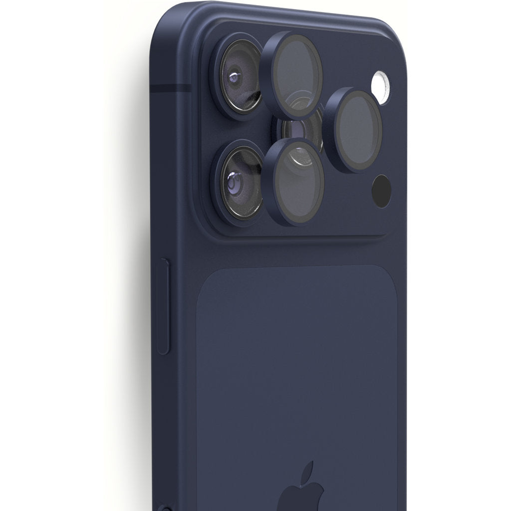 ELITE Camera lens protector – iPhone 17 Pro Max – Blauw (2)