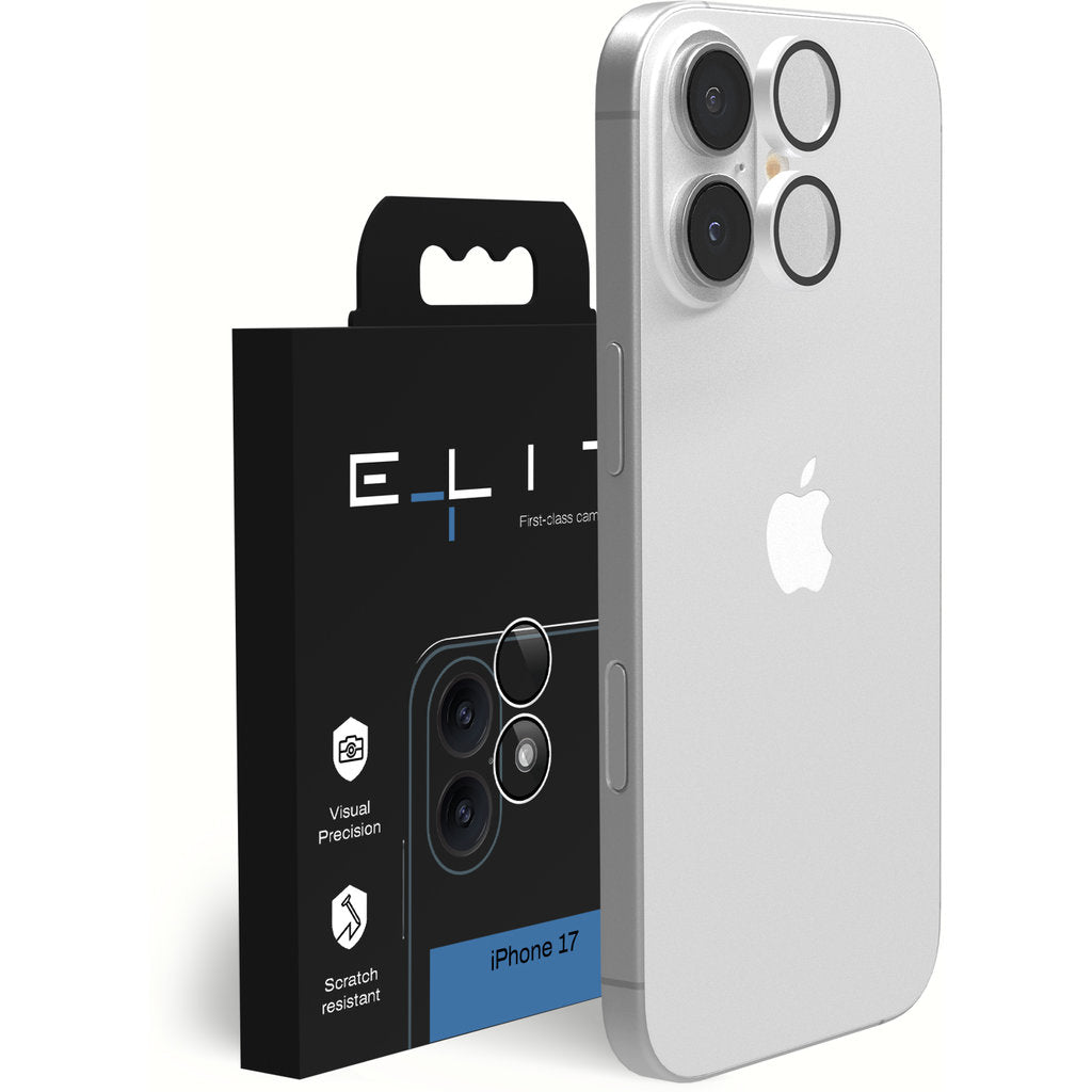 ELITE Camera lens protector – iPhone 17 – Wit