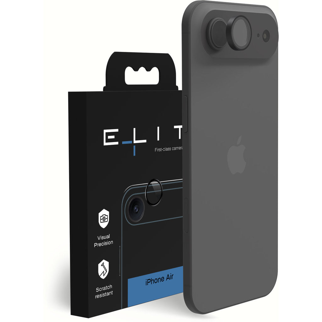 ELITE Camera lens protector – iPhone Air – Zwart