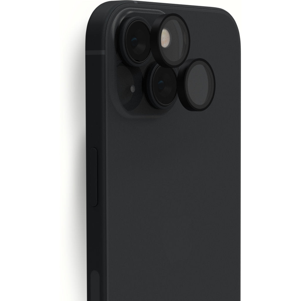 ELITE Camera lens protector – iPhone 15 / 15 Plus – Zwart (2)