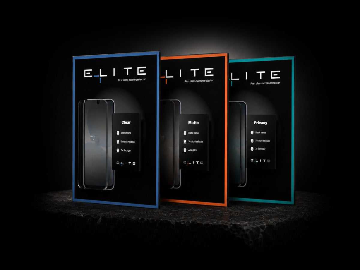ELITE-verpakkingen Clear, Matte en Privacy