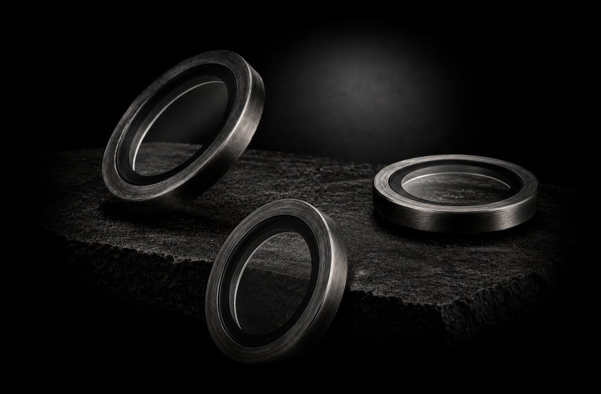 ELITE camera lens protectors met aluminium ring