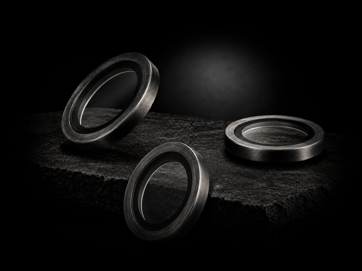 ELITE camera lens protectors met aluminium ring